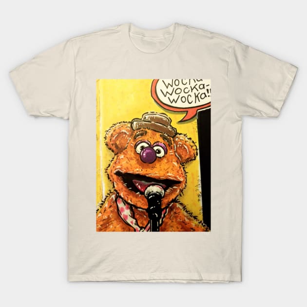 Fozzie Bear Art T-Shirt by dustinPrime